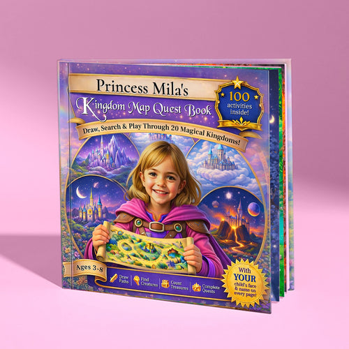 Princess Kingdom Map Quest Book