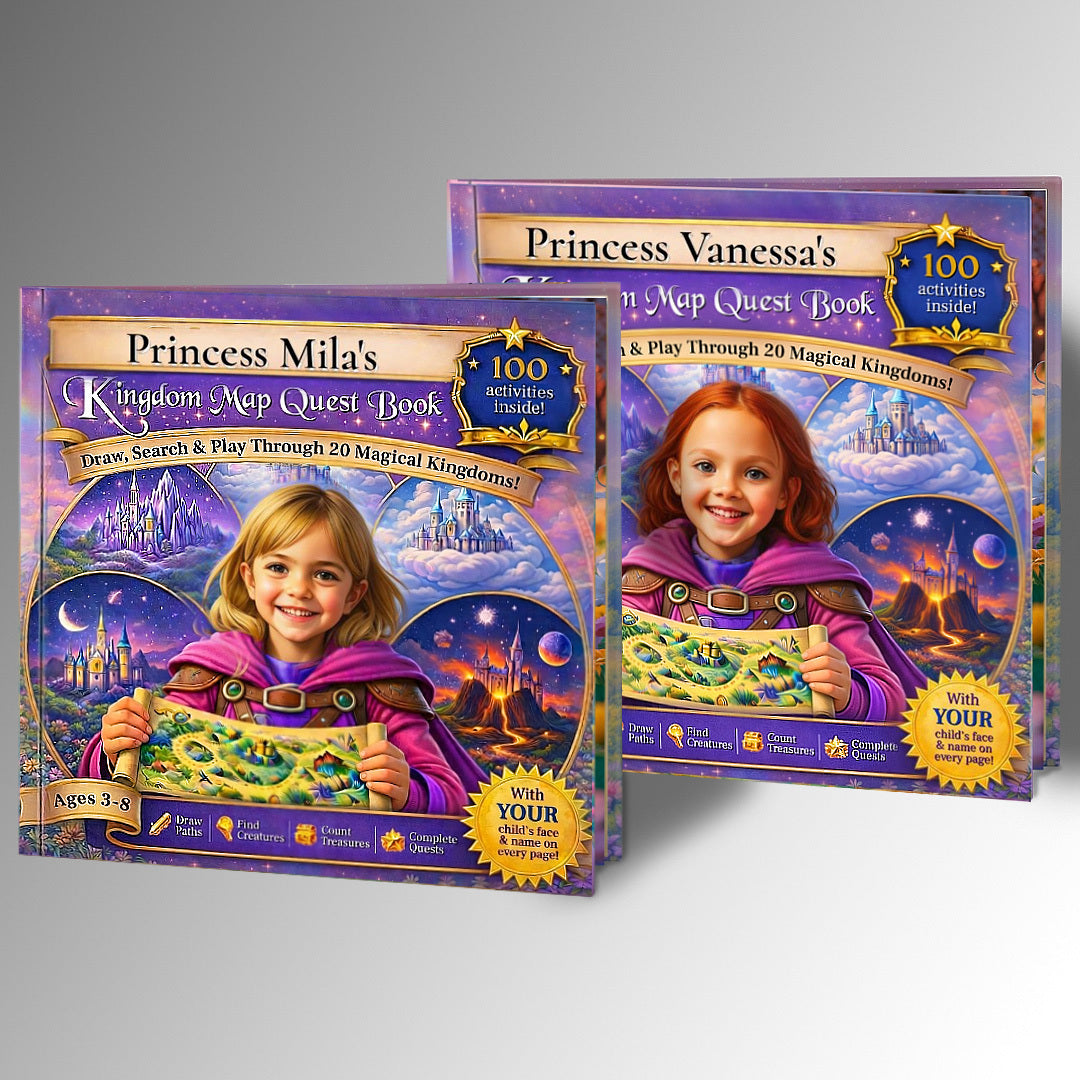 Princess Kingdom Map Quest Book