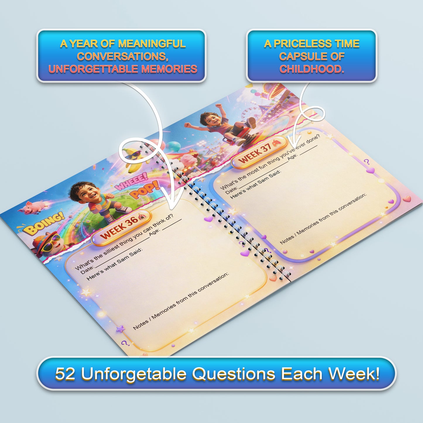 Questions and Conversations: A Parent-Child Book