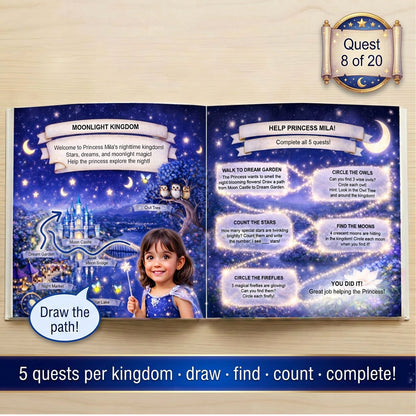 Princess Kingdom Map Quest Book