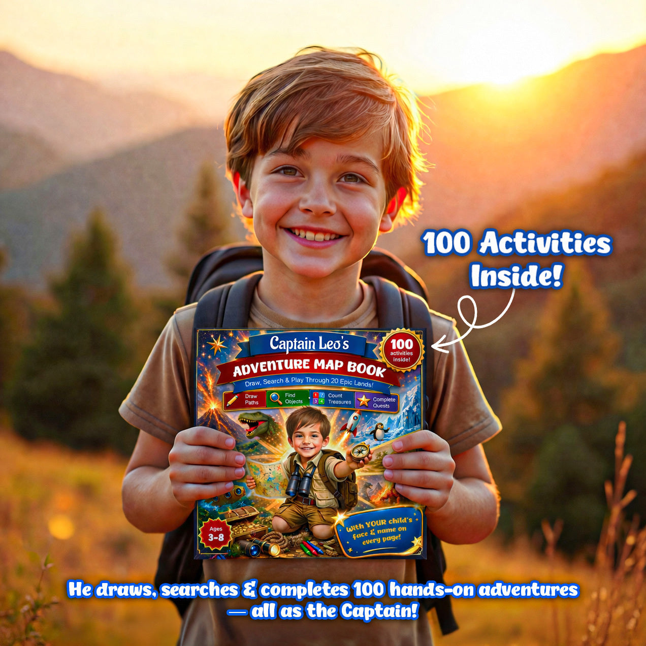Captain Adventure Map Book