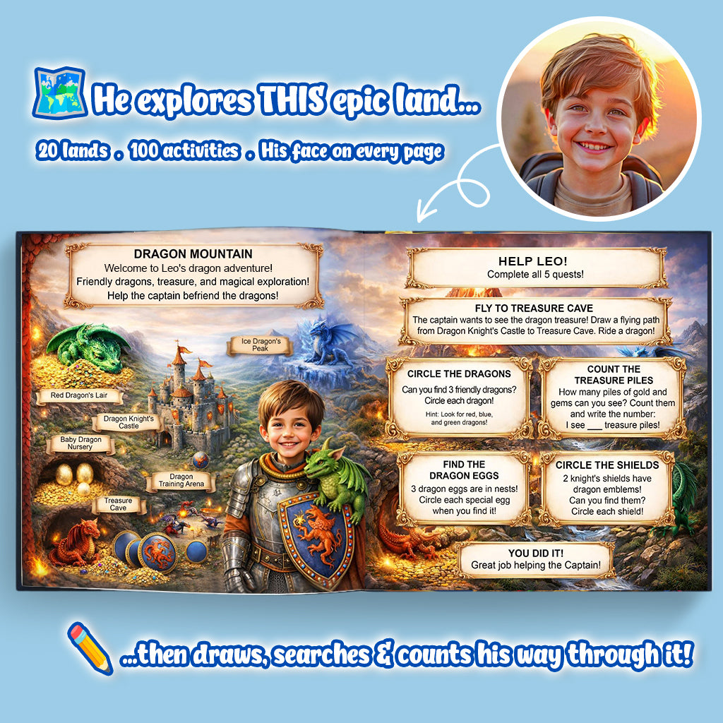 Captain Adventure Map Book