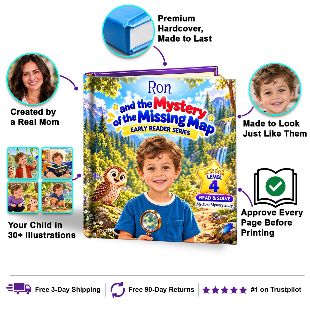 Early Reader Series: Level 4 - Mystery of the Missing Map