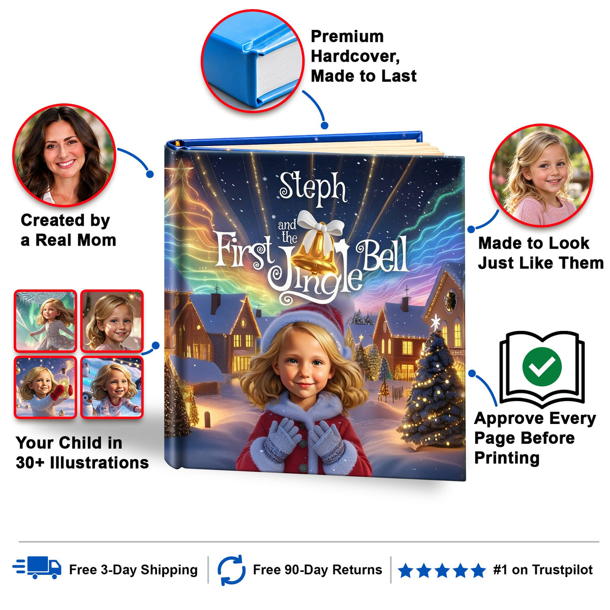 The First Jingle Bell personalized storybook