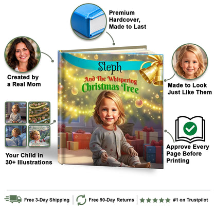 The Whispering Christmas Tree personalized storybook