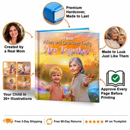 Together With Grandma personalized storybook