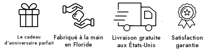 Fabriqué à la main en Floride